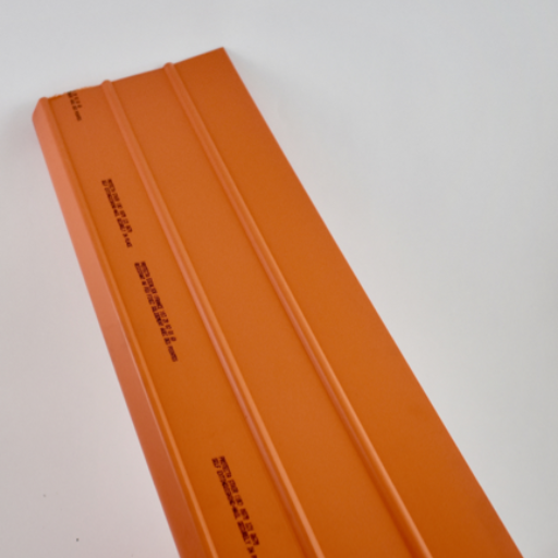 Trappstegsskydd för trätrappor rundad nos 150x600 mm