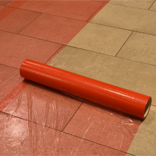 Häftande skyddsfilm allround 600mm x 50m