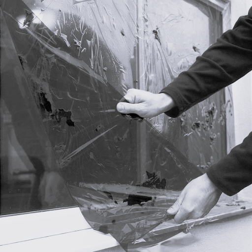 Skyddsfilm Fönster Transp, 600mm X 100 meter