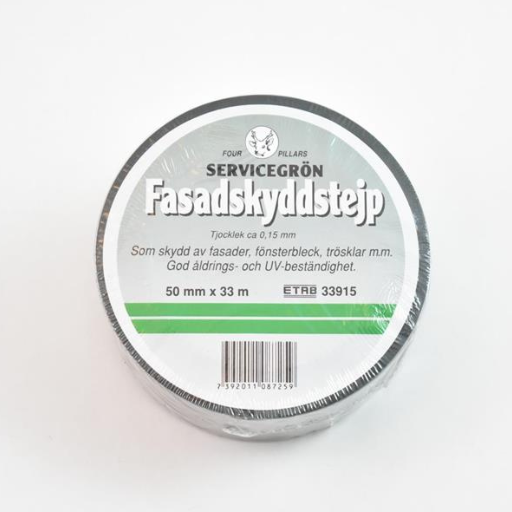 Skyddstejp Utomhus, Servicegrön 50mm x 33 meter