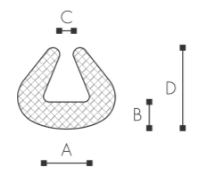 Karmskydd 2m x 30-45mm (1 kartong=80st)