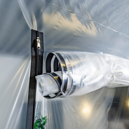 Stick'n Zip Blixtlåsdörr